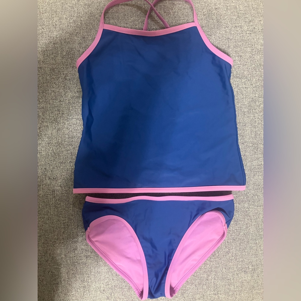 Primary Kids Reversible Tankini Swim Suit